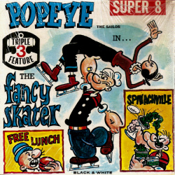Popeye the Sailor "Fancy Skater" & "Free Lunch" & "Spinachville"