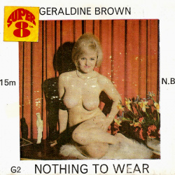 Strip-Tease années des 60 Geraldine Brown "Nothing to Wear"