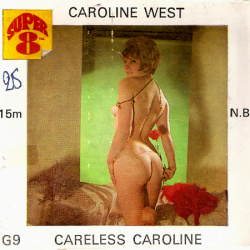 Strip-Tease années des 60 Caroline West "Careless Caroline"