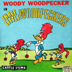 Woody Woodpecker "Three Little Woodpeckers" 