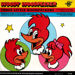 Woody Woodpecker "Three Little Woodpeckers"