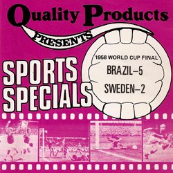 World Cup Final 1958 "Brésil contre Suède"