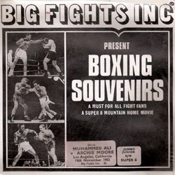 Boxing Souvenirs "Muhammed Ali contre Archie Moore"