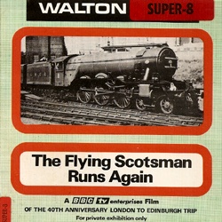 Train "The Flying Scotsman runs again"