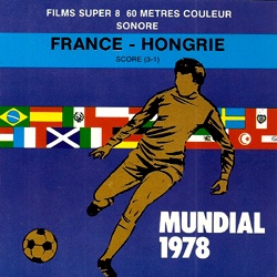 Mundial 1978 "France - Hongrie" n°2