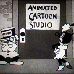In a Cartoon Studio