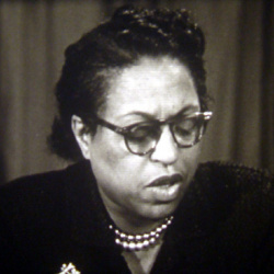 Edith Sampson, déléguée aux Nations Unies 