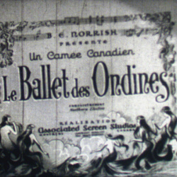 Un Camée Canadien "Le Ballet des Ondines"