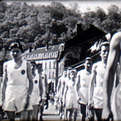 Fête sportive à Homécourt 1950