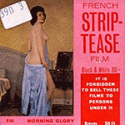 French Strip-Tease des années 50 "Morning Glory"