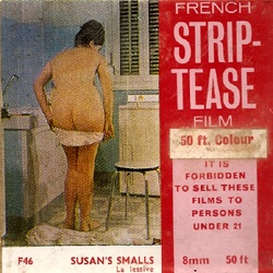 French Strip-Tease des années 50 "Susan's Smalls"