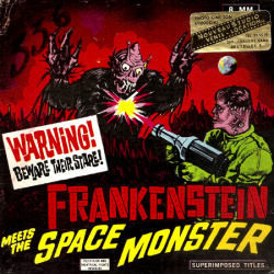 Frankenstein contre le Monstre de l'Espace "Frankenstein meets the Space Monster"