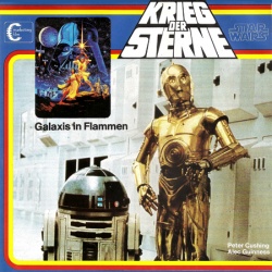 Supplément catalogue Marketing Film Star Wars "Krieg der Sterne"