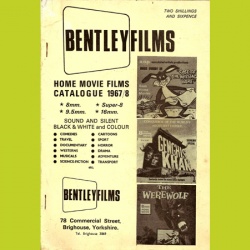 Catalogue Bentleyfilms 1967/8