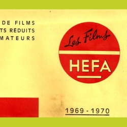 Catalogue Les Films Hefa 1969 - 1970