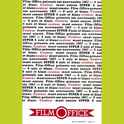 Catalogue Film Office Nouveautés 1966 - 1967