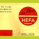 Catalogue Les Films Hefa 1969 - 1970