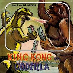 King Kong contre Godzilla "King Kong en Godzilla"