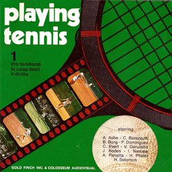 Playing Tennis "Le Coup droit"