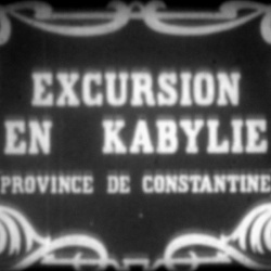 Excursion en Kabylie 1900