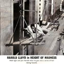 Harold LLoyd in Height of Madness