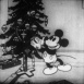 Mickey plays Santa Claus