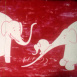 Éléphants rayés