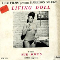 Strip-Tease des années 50 "Living Doll"